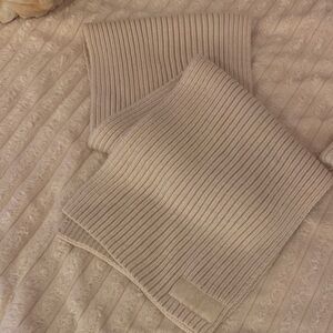 PINK Victoria's Secret Ribbed Knit Sweater - Cream